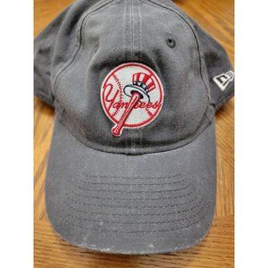 New York Yankees New Era Grey 49Forty‎ Large fitted Men's Baseball Hat Cap